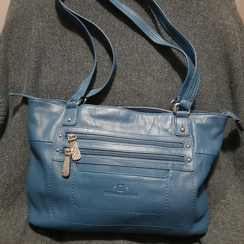 Stone Mountain blue purse